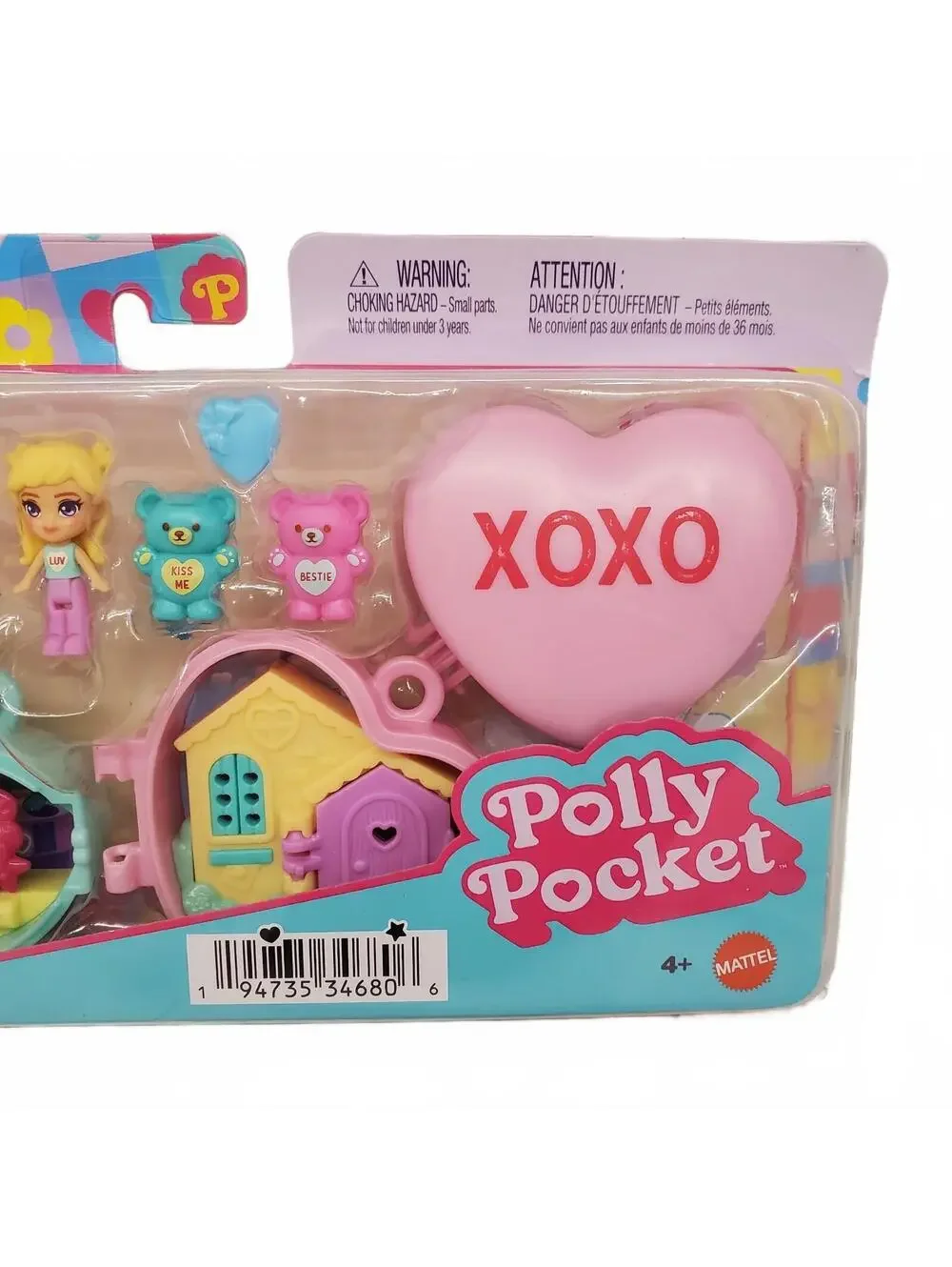 Polly Pocket Sweethearts Cutie Pie XOXO playset NEW